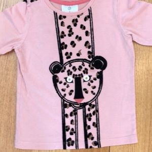 Hanna Andersson Shirt size 100 kitty shirt